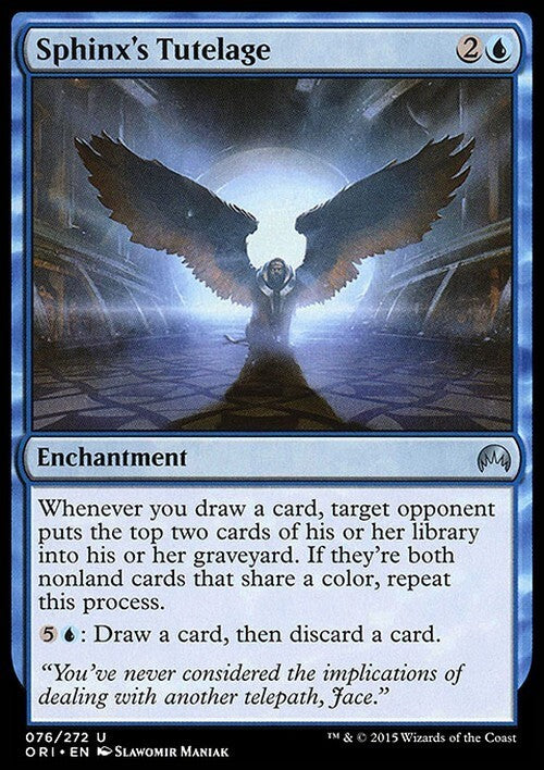 Sphinx's Tutelage ~ Magic Origins [ EX ] [ Magic MTG ]
