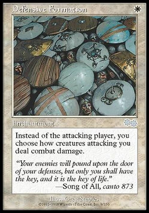 Defensive Formation ~ Urza's Saga [ EX ] [ Magic MTG ]