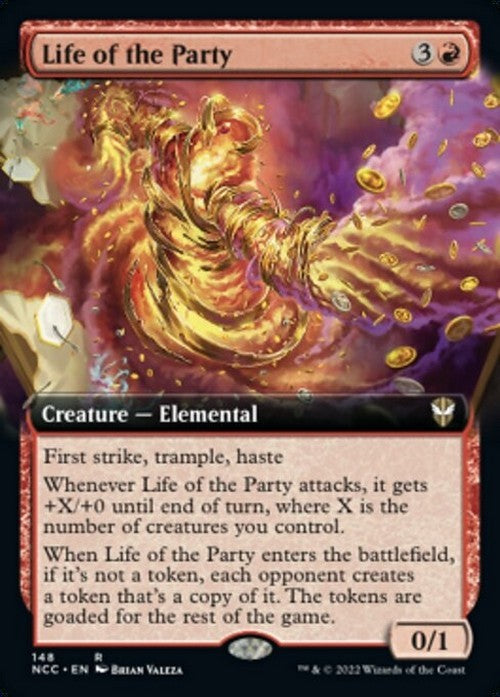 BORDERLESS Life of the Party ~ Commander: Streets of New Capenna [ NM ] [ MTG ]