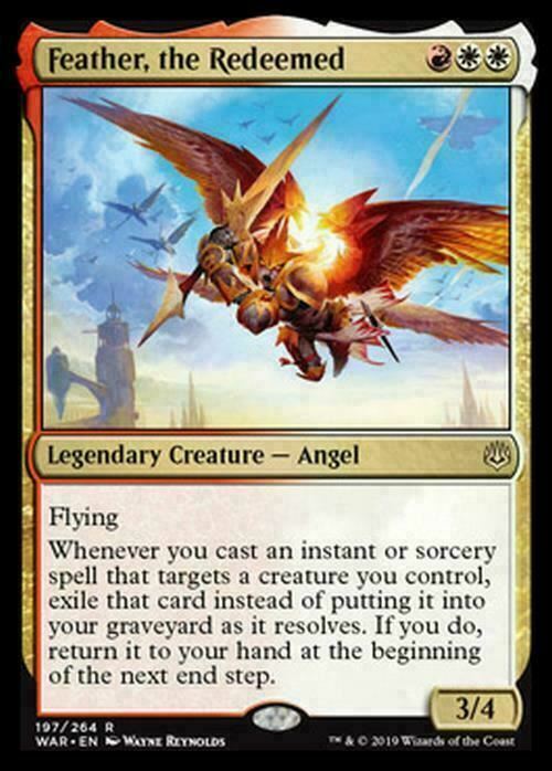 Feather, the Redeemed ~ War of the Spark [ EX ] [ Magic MTG ]