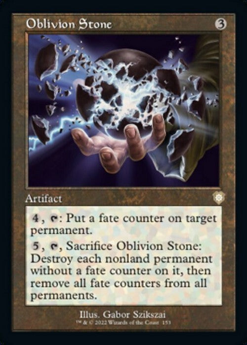 Oblivion Stone ~ Commander: The Brothers' War [ NM ] [ Magic MTG ]