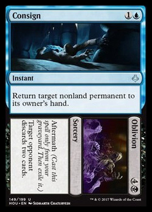 Consign / Oblivion ~ Hour of Devastation [ EX ] [ Magic MTG ]