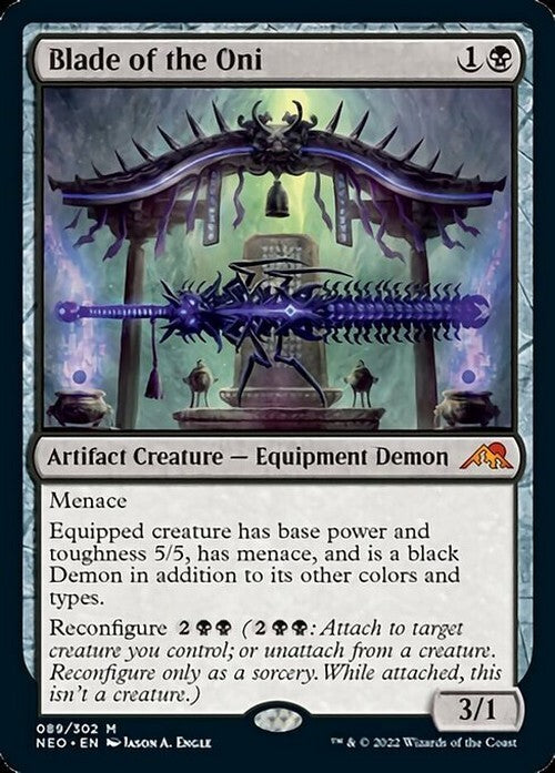 Blade of the Oni ~ Kamigawa: Neon Dynasty [ EX ] [ Magic MTG ]