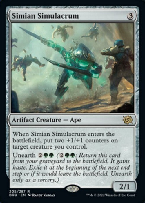 Simian Simulacrum ~ The Brothers' War [ NM ] [ Magic MTG ]