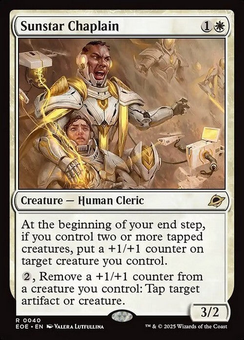 Sunstar Chaplain ~ Edge of Eternities [ NM ] [ Magic MTG ]