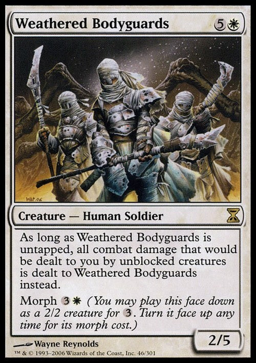 Weathered Bodyguards ~ Time Spiral [ EX ] [ Magic MTG ]