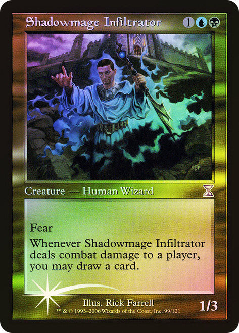 FOIL Shadowmage Infiltrator ~ Time Spiral [ PLAYED ] [ Magic MTG ]