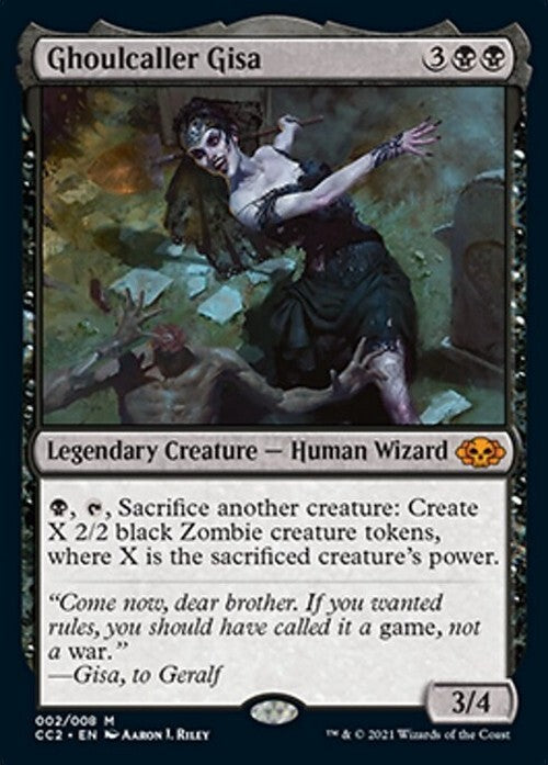 Ghoulcaller Gisa ~ Commander Collection: Black [ NM ] [ MTG ]