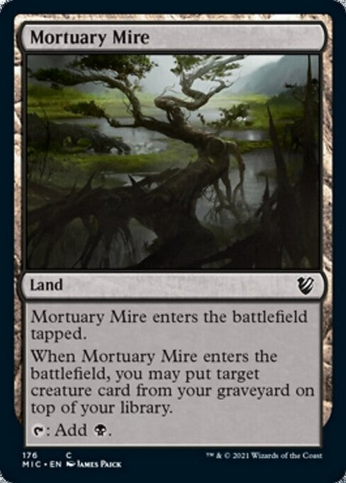 Mortuary Mire ~ Commander: Midnight Hunt [ NM ] [ Magic MTG ]