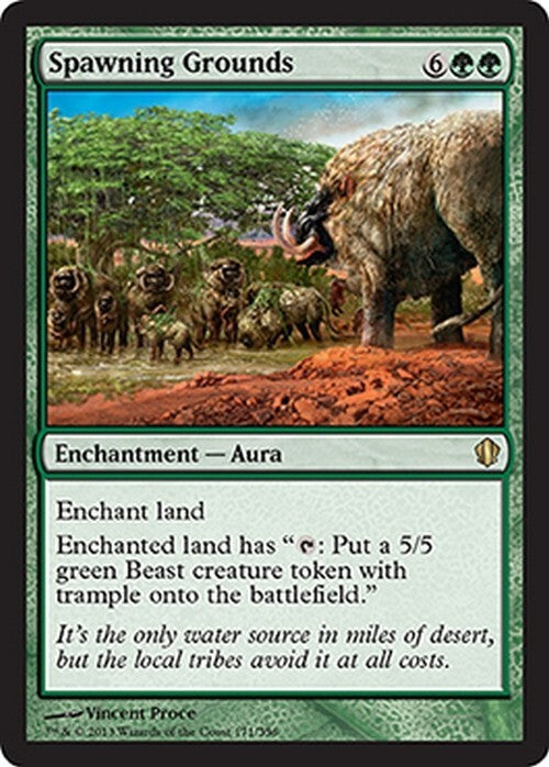 Spawning Grounds ~ Commander 2013 [ EX ] [ Magic MTG ]