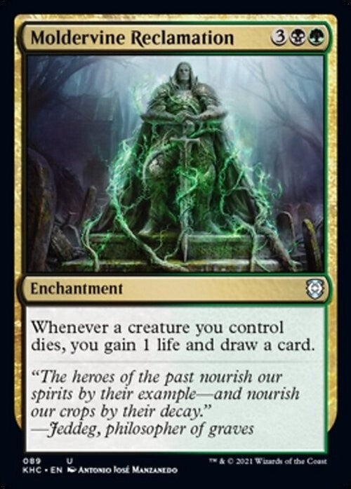 Moldervine Reclamation ~ Commander: Kaldheim [ NM ] [ Magic MTG ]