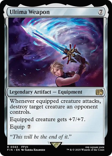 Ultima Weapon ~ Final Fantasy [ NM ] [ Magic MTG ]