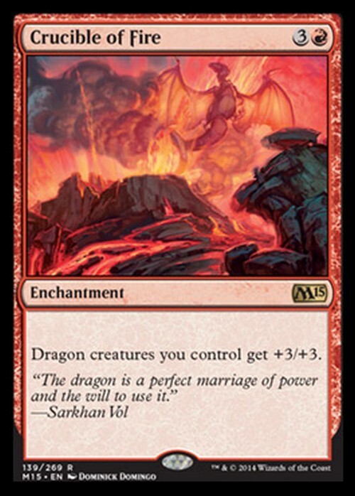Crucible of Fire ~ Magic 2015 [ EX ] [ Magic MTG ]