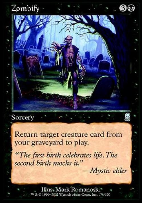 Zombify ~ Odyssey [ EX ] [ Magic MTG ]