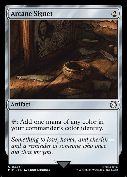 Arcane Signet ~ Commander: Fallout [ NM ] [ Magic MTG ]