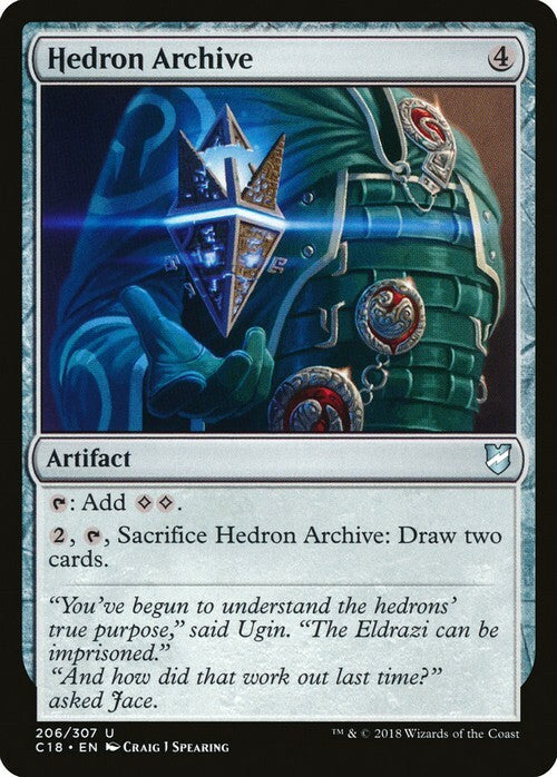 Hedron Archive ~ Commander 2018 [ EX ] [ Magic MTG ]