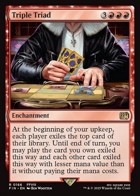 Triple Triad ~ Final Fantasy [ NM ] [ Magic MTG ]