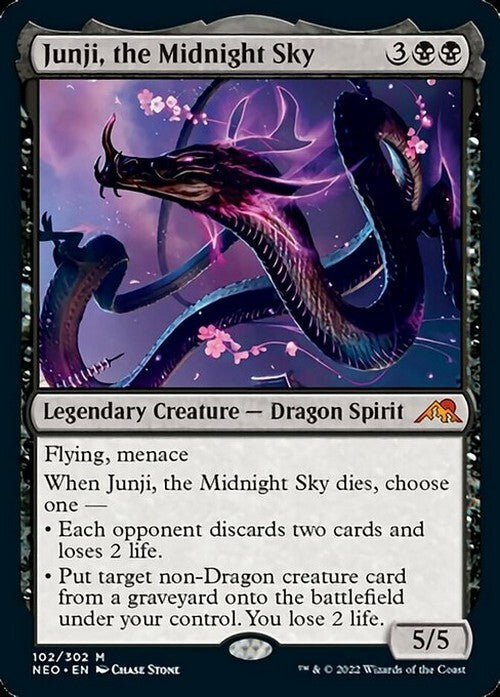 Junji, the Midnight Sky ~ Kamigawa: Neon Dynasty [ NM ] [ Magic MTG ]