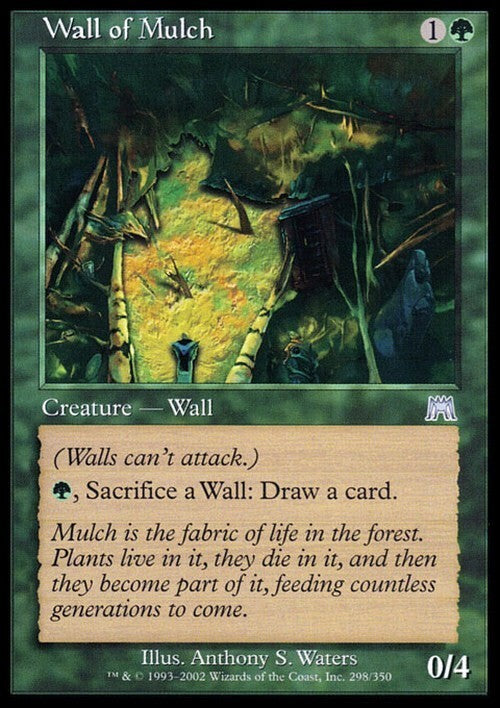 Wall of Mulch ~ Onslaught [ EX ] [ Magic MTG ]