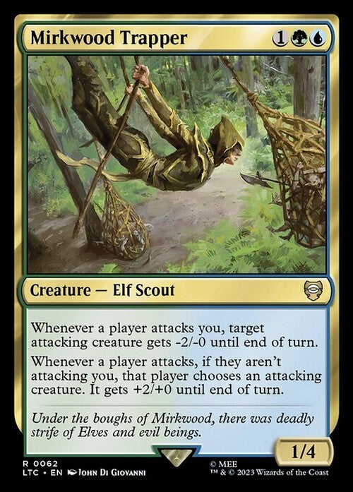 Mirkwood Trapper ~ Commander: Lord of the Rings [ NM ] [ Magic MTG ]