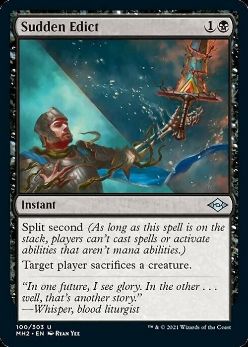 Sudden Edict ~ Modern Horizons 2 [ EX ] [ Magic MTG ]