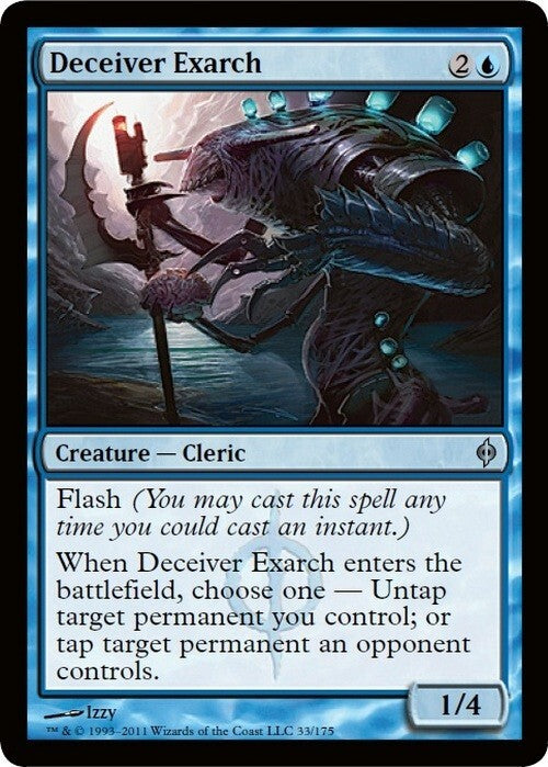 Deceiver Exarch ~ New Phyrexia [ EX ] [ Magic MTG ]