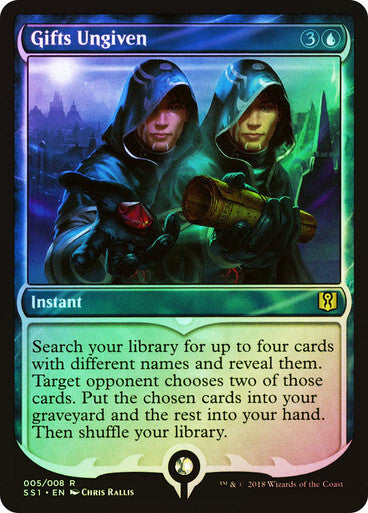 FOIL Gifts Ungiven ~ Signature Spellbook: Jace [ NM ] [ Magic MTG ]