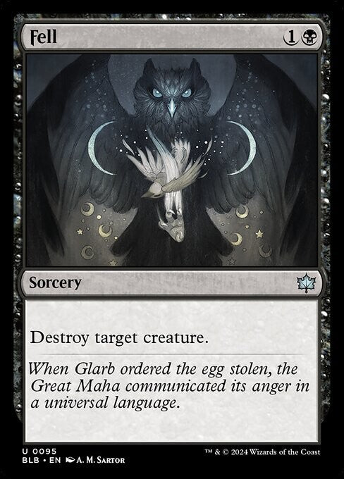 Fell ~ Bloomburrow [ NM ] [ Magic MTG ]