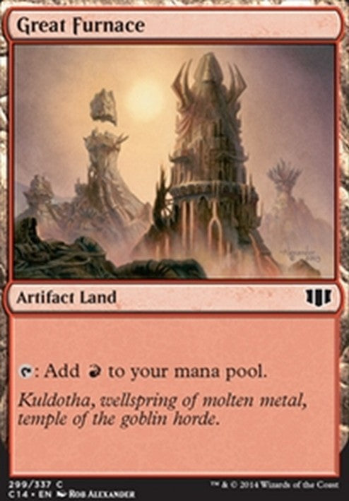 Great Furnace ~ Commander 2014 [ EX ] [ Magic MTG ]