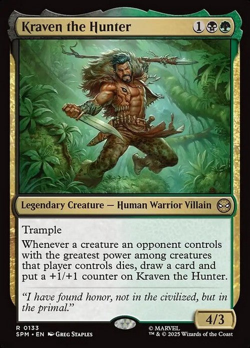 Kraven the Hunter ~ Spider-Man [ NM ] [ Magic MTG ]