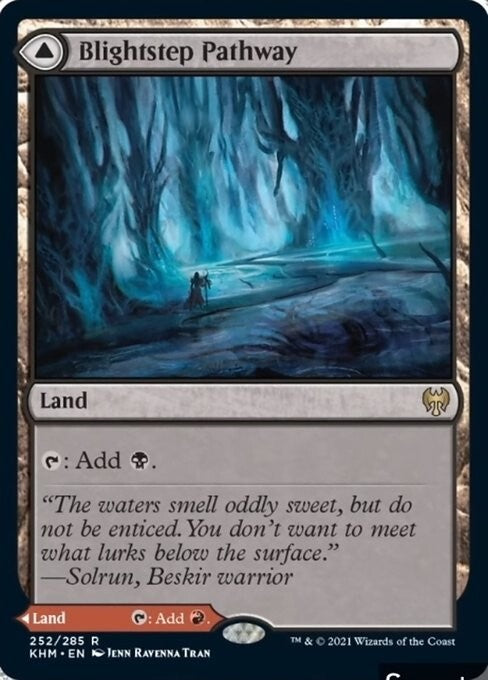 Blightstep Pathway / Searstep ~ Kaldheim [ NM ] [ Magic MTG ]