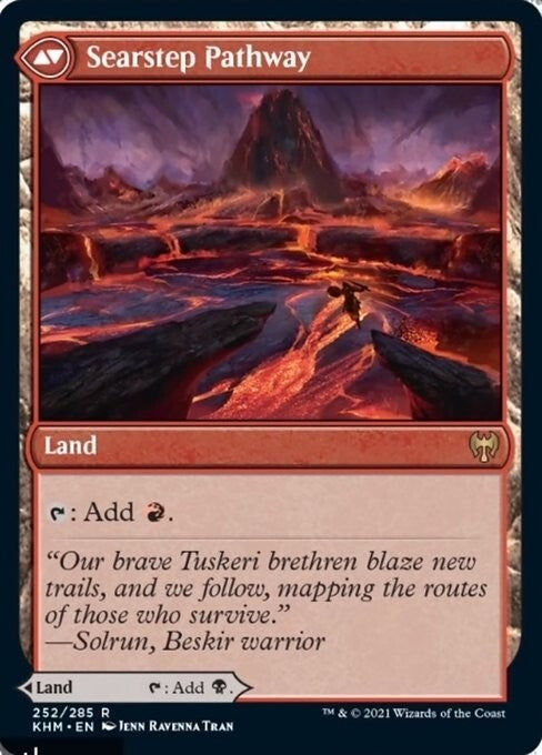 Blightstep Pathway / Searstep ~ Kaldheim [ NM ] [ Magic MTG ]