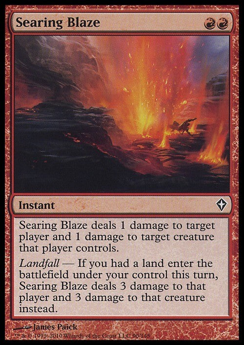 Searing Blaze ~ Worldwake [ EX ] [ Magic MTG ]
