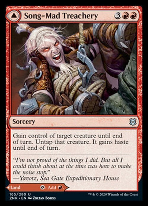 Song-Mad Treachery / Ruins ~ Zendikar Rising [ NM ] [ Magic MTG ]