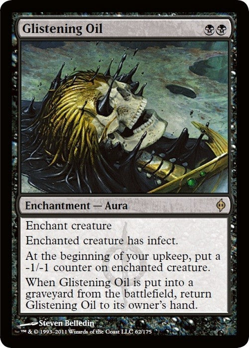 Glistening Oil ~ New Phyrexia [ EX ] [ Magic MTG ]