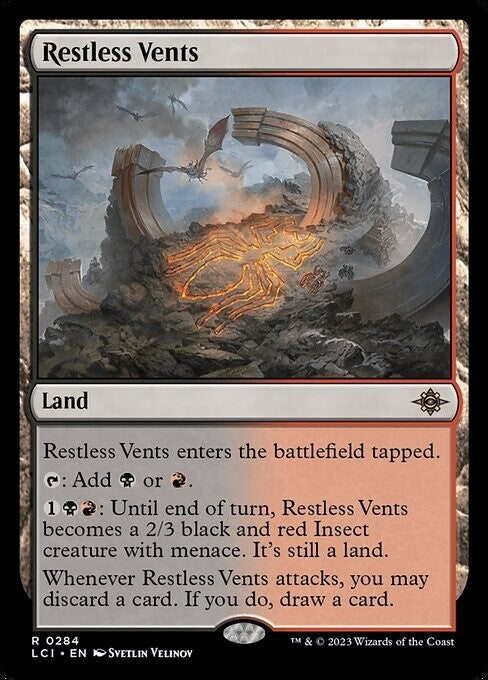 Restless Vents ~ The Lost Caverns of Ixalan [ NM ] [ Magic MTG ]