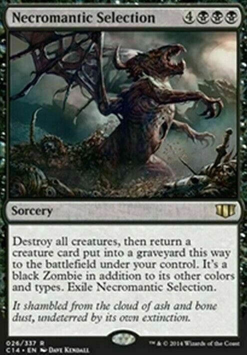 Necromantic Selection ~ Commander 2014 [ EX ] [ Magic MTG ]
