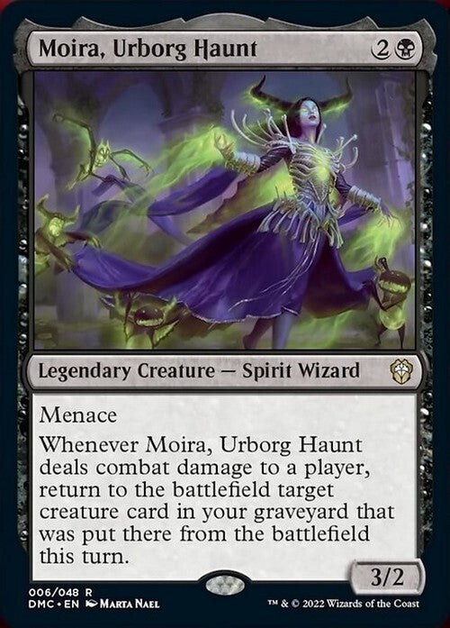 Moira, Urborg Haunt ~ Commander: Dominaria United [ NM ] [ Magic MTG ]