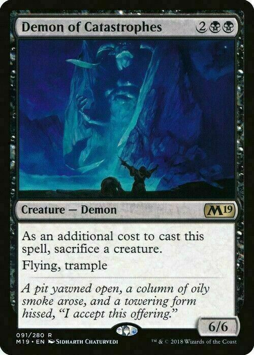 Demon of Catastrophes ~ Core 2019 [ NM ] [ Magic MTG ]