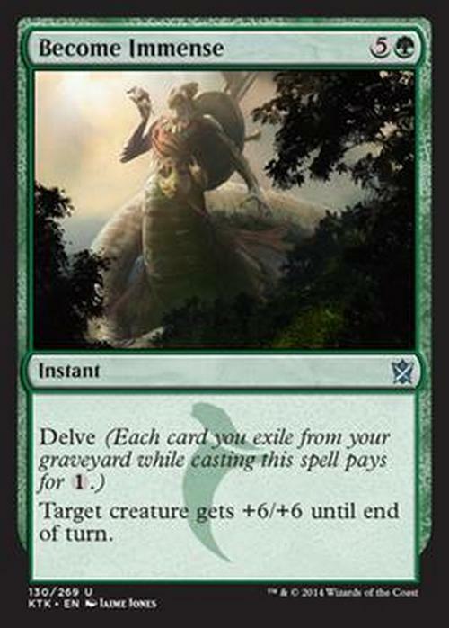 Become Immense ~ Khans of Tarkir [ NM ] [ Magic MTG ]
