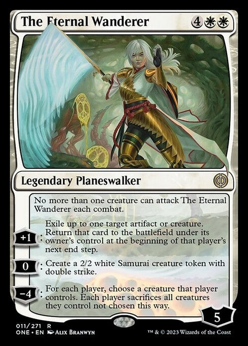 The Eternal Wanderer ~ Phyrexia: All Will Be One [ NM ] [ Magic MTG ]