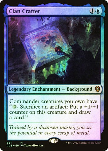 FOIL Clan Crafter ~ Commander Legends 2 [ NM ] [ Magic MTG ]