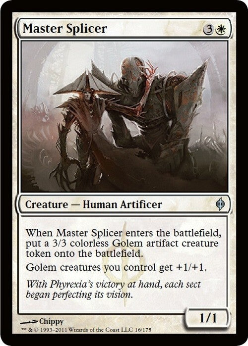 Master Splicer ~ New Phyrexia [ EX ] [ Magic MTG ]