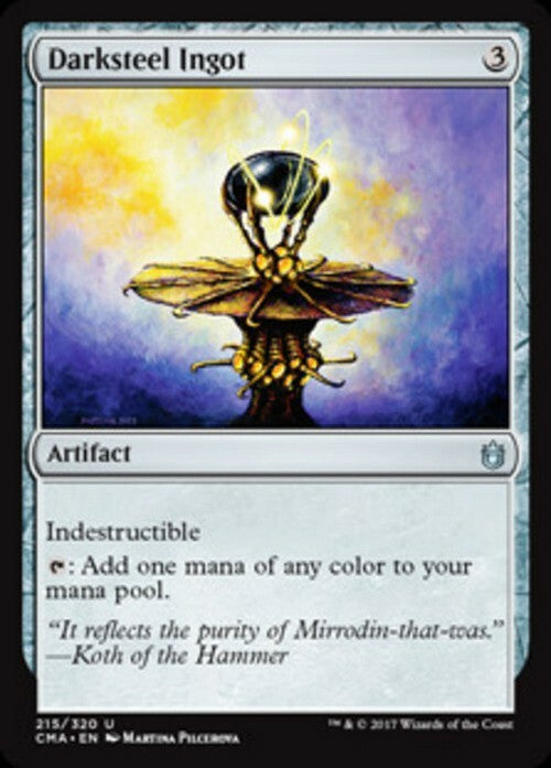 Darksteel Ingot ~ Commander Anthology 1 [ EX ] [ Magic MTG ]