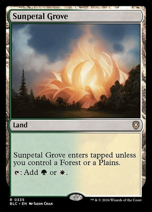 Sunpetal Grove ~ Commander: Bloomburrow [ NM ] [ Magic MTG ]