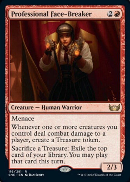 Professional Face-Breaker ~ Streets of New Capenna [ NM ] [ Magic MTG ]