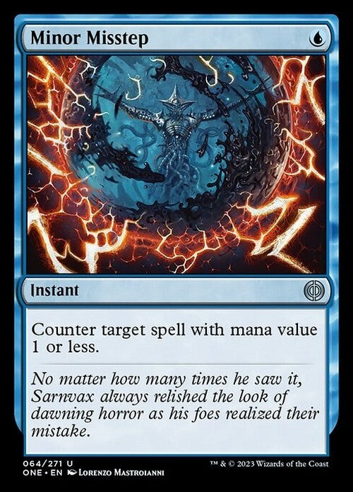 Minor Misstep ~ Phyrexia: All Will Be One [ NM ] [ Magic MTG ]