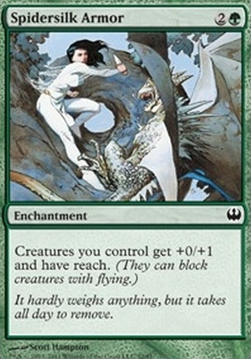 Spidersilk Armor ~ Duel Decks [ EX ] [ Magic MTG ]