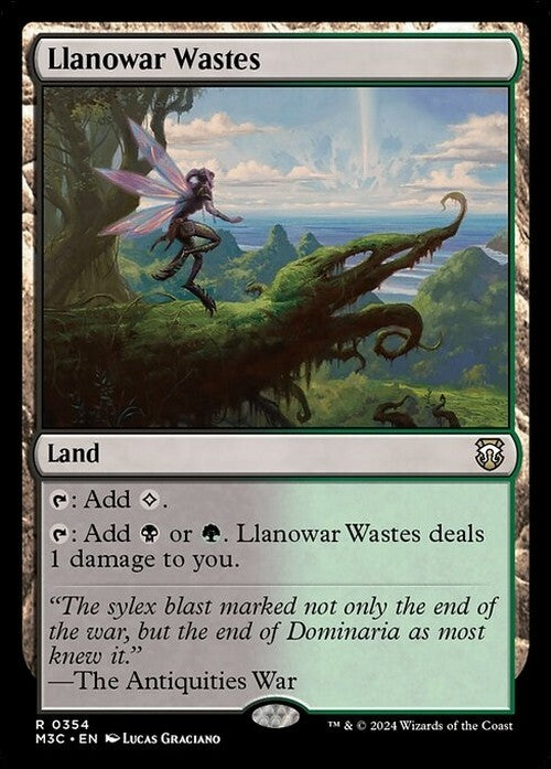 Llanowar Wastes ~ Commander: Modern Horizons 3 [ NM ] [ Magic MTG ]