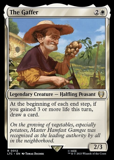 The Gaffer ~ Commander: Lord of the Rings [ NM ] [ Magic MTG ]